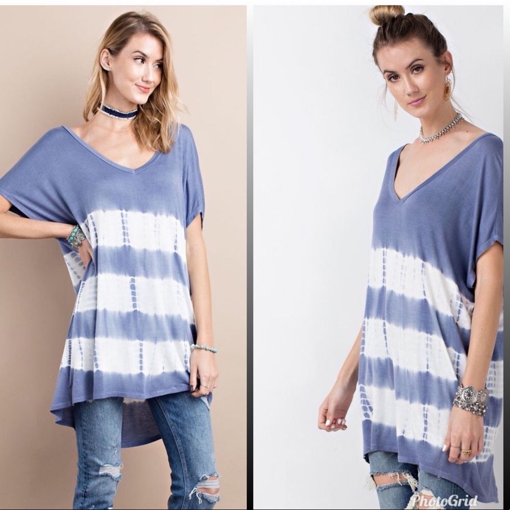 Accepting Offers 🌷Bamboo Dye High-Low Tunic - Picture 3 of 3